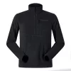 BERGHAUS Prism Half Zip Polartec® Fleece – pánska fleecová mikina, veľkosť L (čierna)