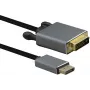DisplayPort na DVI kábel helos 288450, 3,0 m, digitálne video