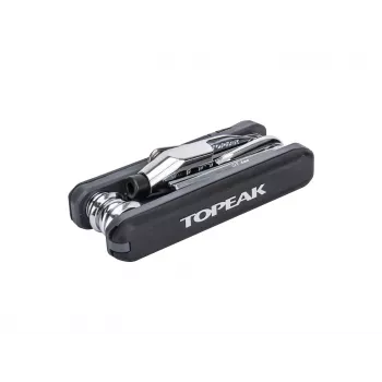 Multitool Topeak Hexus X čierna nehrdzavejúca oceľ 90 mm