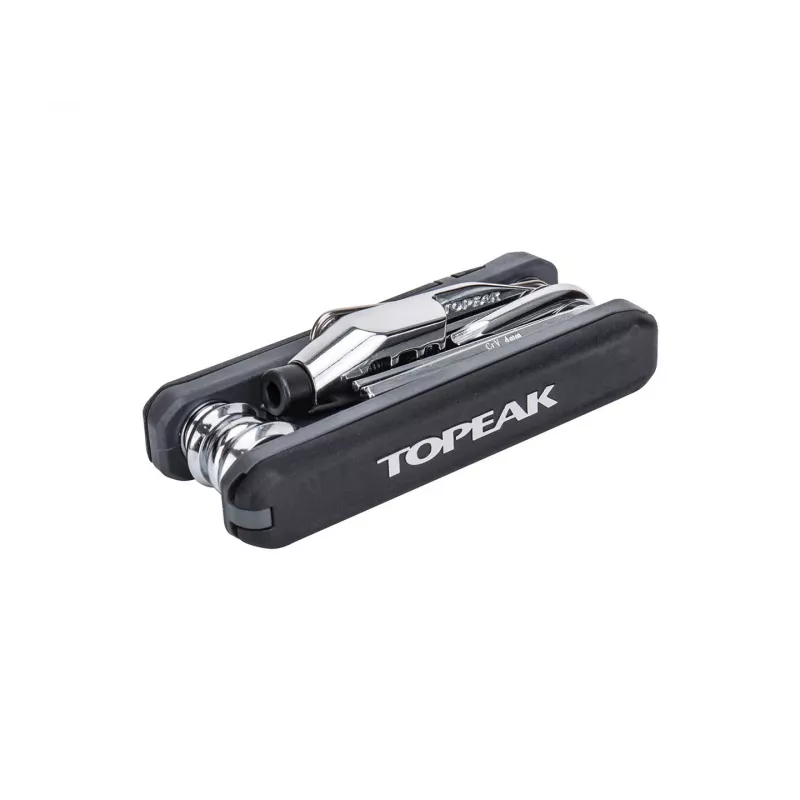 Multitool Topeak Hexus X čierna nehrdzavejúca oceľ 90 mm