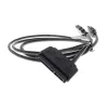 Akasa Flexstor eSATA kábel pre 6,40 cm (2.5) - SATA HDD a SSD (AK-CBSA03-80BK)