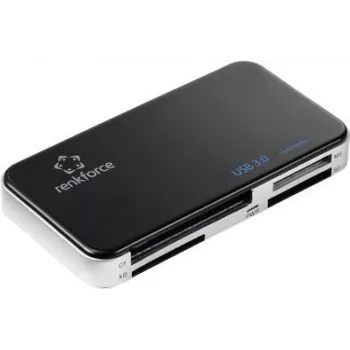Renkforce RF-PCR-350 externá USB 3.0 čítačka kariet, čierna (RF-5173664)