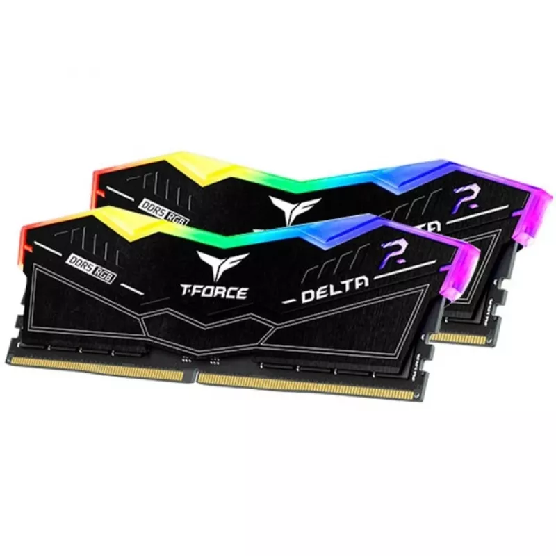 DIMM 64 GB DDR5-6000 (2x 32 GB) Dual-Kit, pamäť čierna, FF3D564G6000HC38ADC01, Delta RGB, INTEL XMP