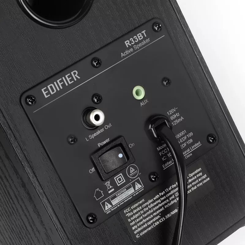 Edifier R33BT reproduktor čierny káblový a bezdrôtový 10 W