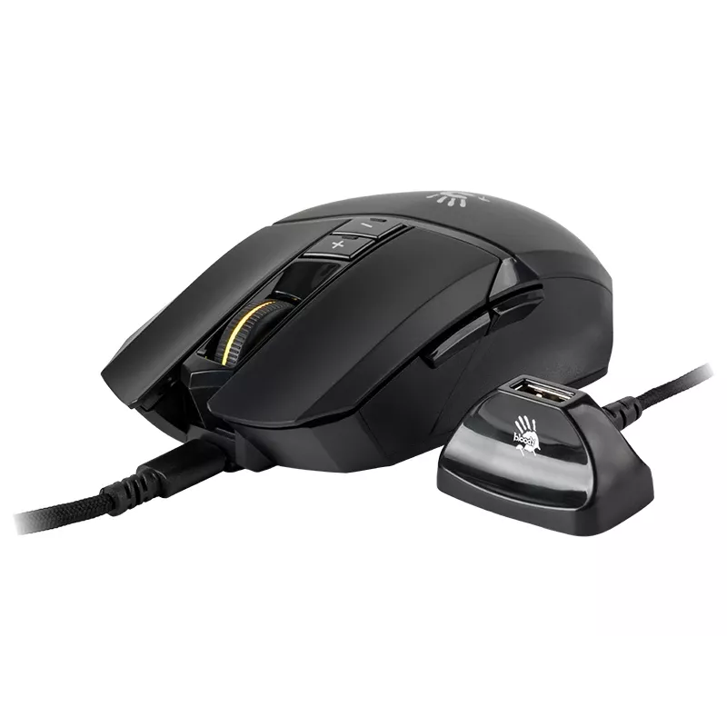 A4TECH BLOODY myš R36 ULTRA WRLS 2.4G+USB čierna