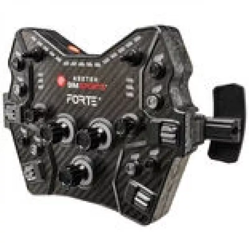 Herná Button Box Asetek Forte GT V2 čierny oranžový s USB konektorom