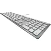 CHERRY KC 6000 tenká FOR MAC klávesnica Office USB QWERTZ nemecká strieborná