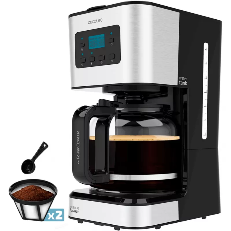 Coffee 66 Smart Plus, filtrovací kávovar čierna/nehrdzavejúca oceľ, programovateľný