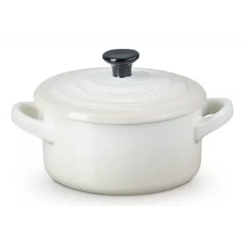 Le Creuset 71901107160100 mini holandská pekáč, 0,25 L, biela