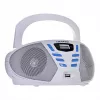 Blaupunkt BB7-WH prenosný stereo systém digitálny 2,4 W FM sivý MP3 prehrávanie