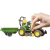 Bruder bworld John Deere sedacia kosačka na trávu, model hračkárskeho vozidla