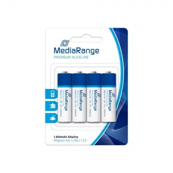 Batéria alkalická AA 1,5 V/4 ks MRBAT104 Mediarange