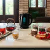 Cecotec Thermosense 180 1857 elektrická rýchlovarná kanvica, 1,7 l, 2200 W, bez BPA, čierna