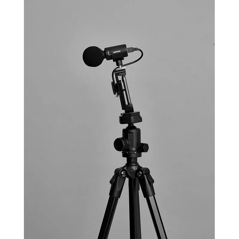 Shure MV88+ VIDEO KIT čierny stolný mikrofón