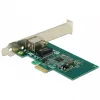 DeLock PCI Express karta > 1 x Gigabit LAN - sieťový adaptér - PCIe 2.1 Low-Profile - Gigabit Ethernet