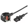Microconnect PE090405 napájací kábel čierny 0,5 m konektor samec typ G konektor samec C13