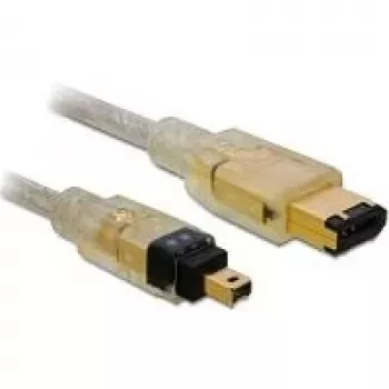 FireWire A/A kábel DeLOCK 1,0m sivý