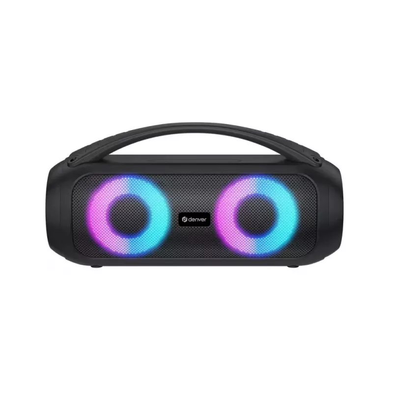 Bluetooth reproduktor Denver BTG-616 s rukoväťou a LED osvetlením