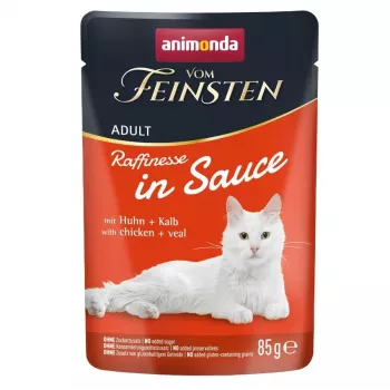 ANIMONDA VF Raffinesse v omáčke s kuracím a teľacím mäsom 85g