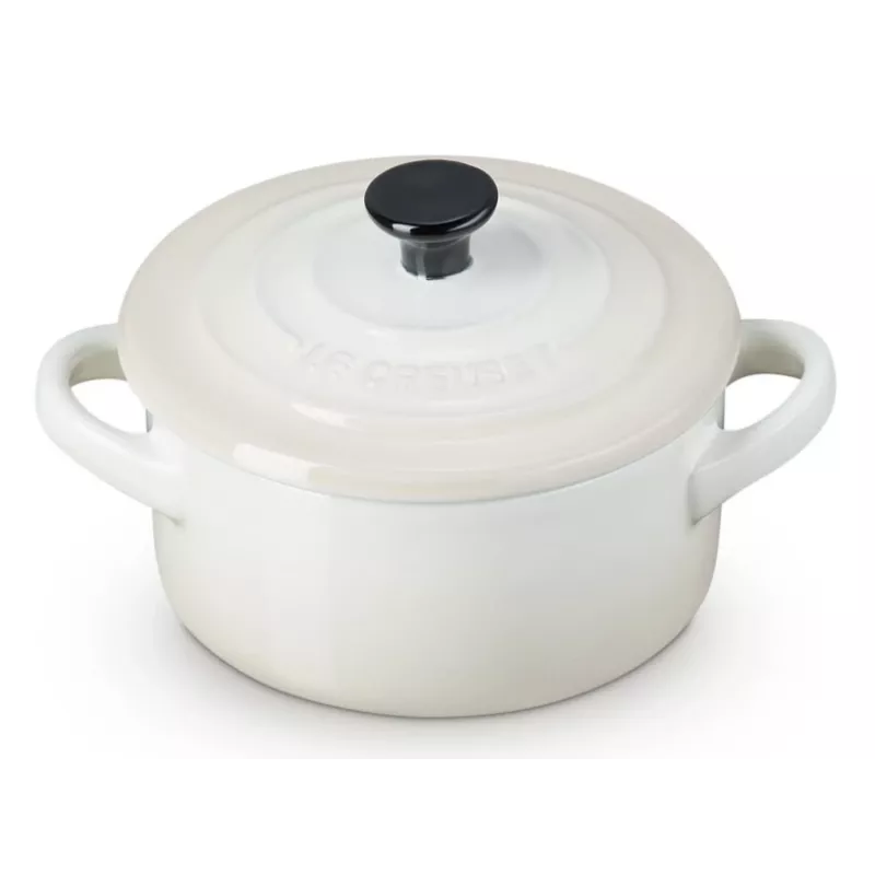 Le Creuset 71901107160100 mini holandská pekáč, 0,25 L, biela