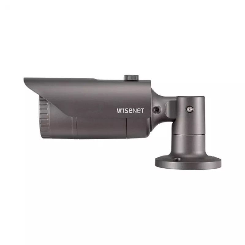 Bullet IP kamera Hanwha Wisenet QNO-6012R1 — 2,8 mm, 1920×1080, interiér/exteriér, stropná/stolová montáž, čierna