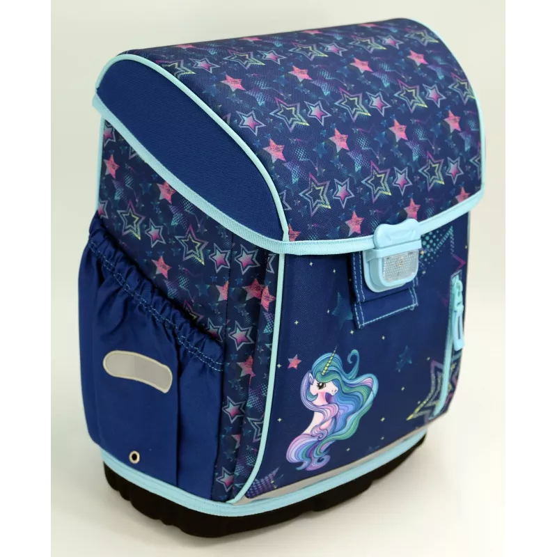Školský batoh HAMA 00129681 Rainbow Unicorn – ľahký detský batoh s nastaviteľnými popruhmi