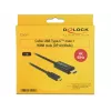 Video kábel adaptér DeLOCK 85290 USB Type-C na HDMI 1 m čierny