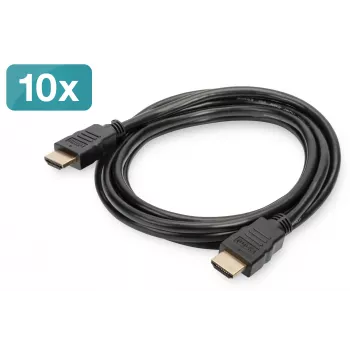 HDMI kábel Digitus AK-990920-020-S 2 m balenie 10 ks