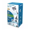 Stolová lampa ESPERANZA AVIOR E27 12W LED, čierna, výškovo nastaviteľná, flexibilné rameno, pätica E27