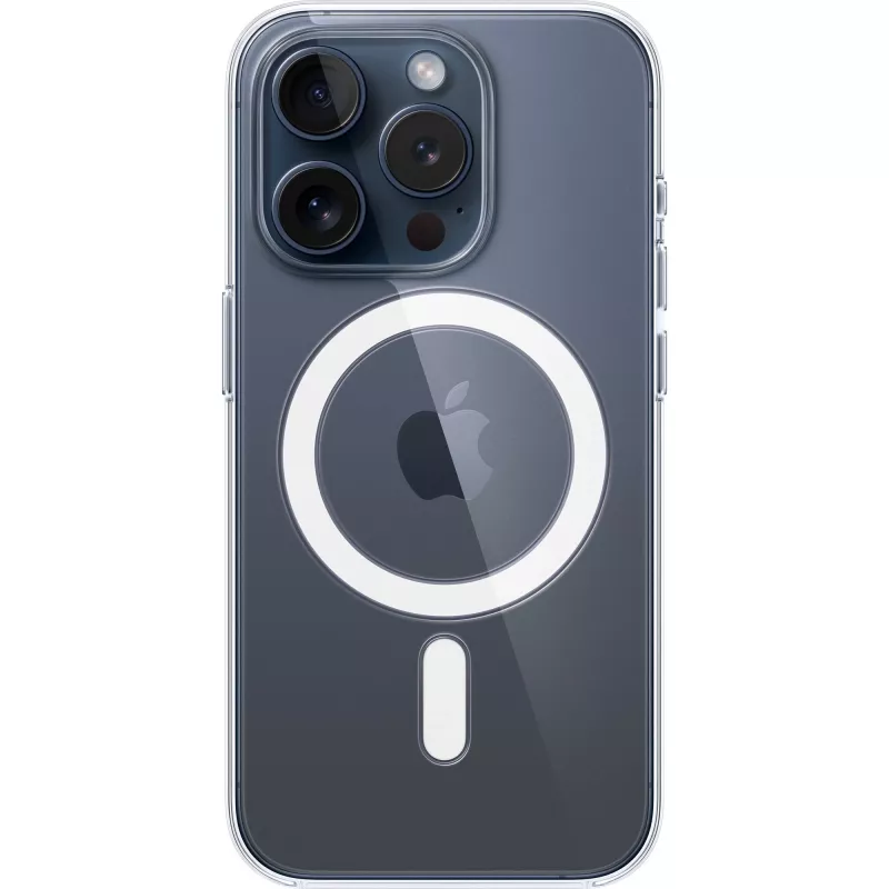 Apple iPhone 15 Pro puzdro s MagSafe – transparentné