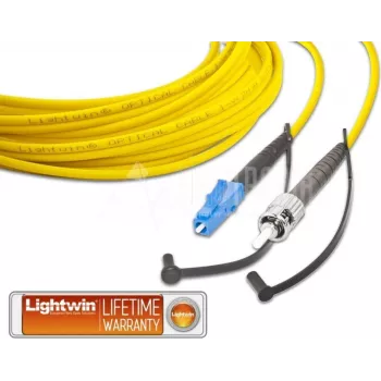 Lightwin vysokokvalitný Simplex LWL patch kábel, SM, LC - ST LWL patch kábel (LSP-09 LC-ST 3.0)