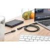 USB Type-C predlžovací kábel Digitus AK-300210-007-S 0,7 m