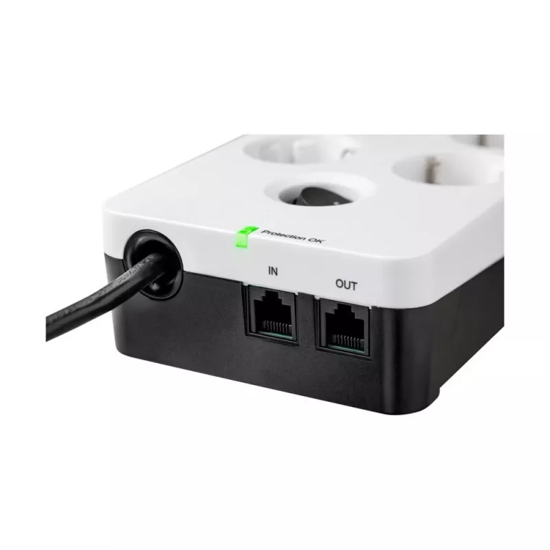 Predlžovací pás Eaton Protection Box 6 Tel@ USB FR