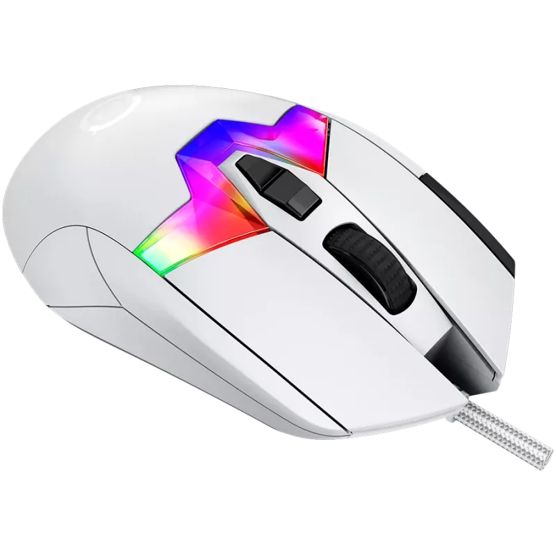 Herná myš LORGAR MSP80 8000 Hz s káblom