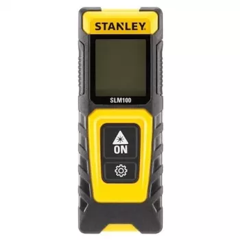 Diaľkomer STANLEY SLM100 — laserový dosah 30 m, kompaktný ručný merací prístroj