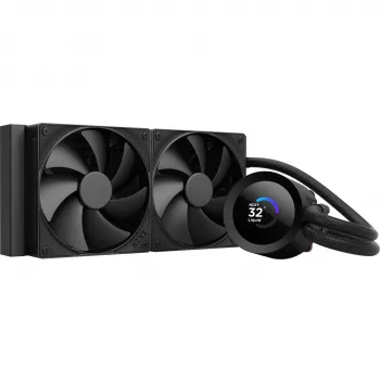 NZXT Kraken Plus 240 procesorový all-in-one kvapalinový chladič 12 cm čierna