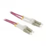Synergy 21 5,0 m OM4 LC - LC - LC - LC - samec/samec - OM4 - fialový (S216272)