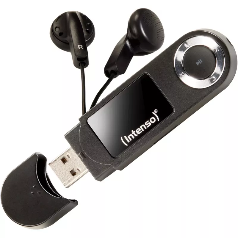 Intenso Music Walker - digitálny prehrávač - 16 GB - čierny