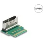 Adaptér DELOCK Interný SFF-8654 na SFF-8654 (konektor samec), model 64179, tenký SAS 8i 90°