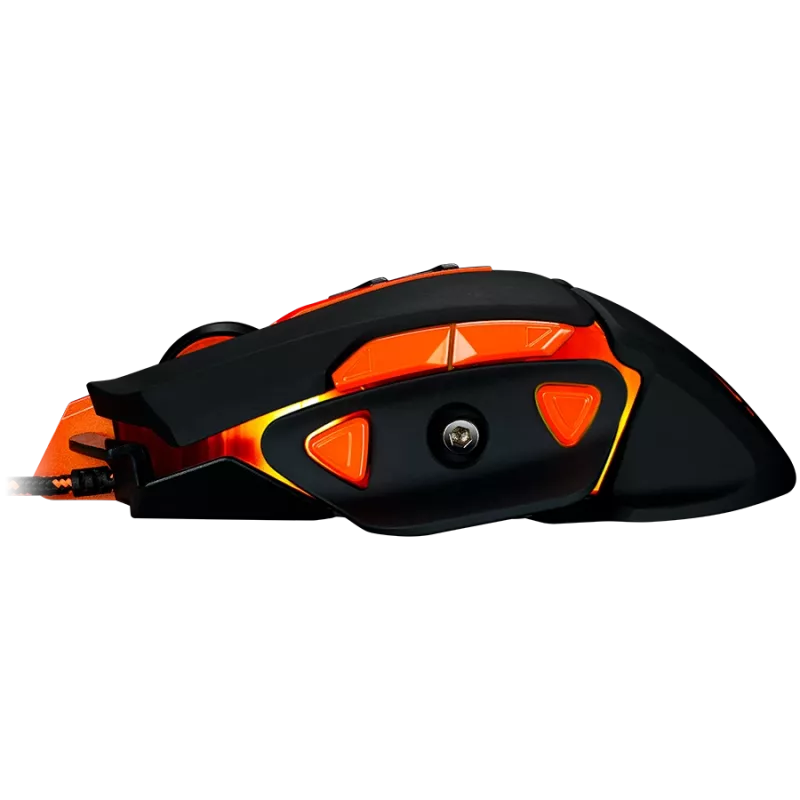 CANYON myš Hazard GM-6 LED káblová čierna oranžová