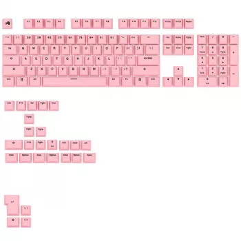 Sada mechanických klávesnicových keycapov GLORIOUS GPBT Basics ANSI PBT Potion P — ANSI rozloženie, materiál PBT