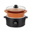Pomalý hrniec Jata JEOL2145 5 L 210 W čierna terakota tlačidlá 230 V