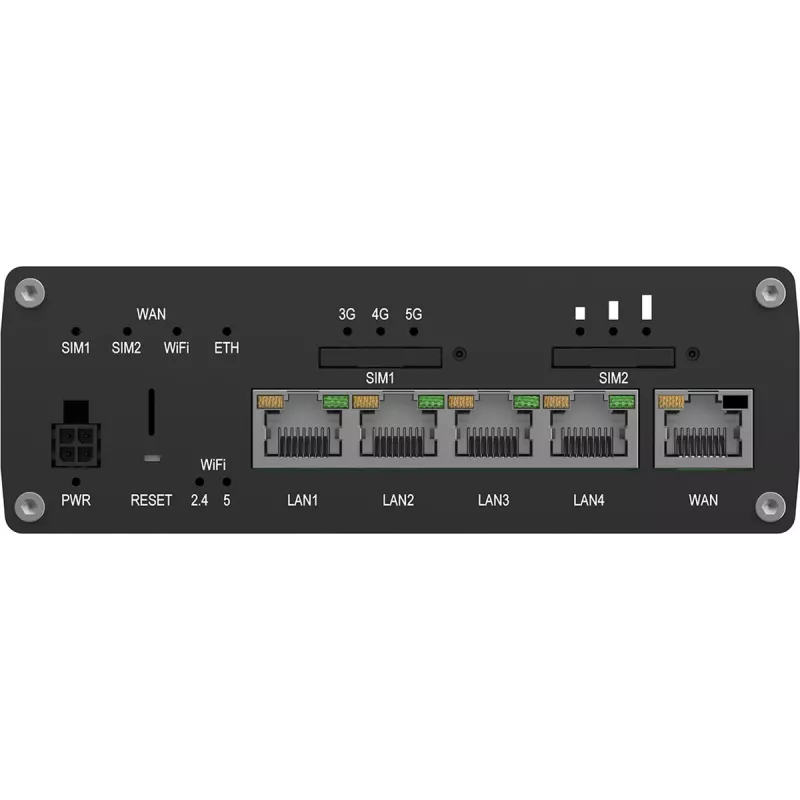 5G router TELTONIKA RUTM54 s Telit modémom a podporou Dual-SIM