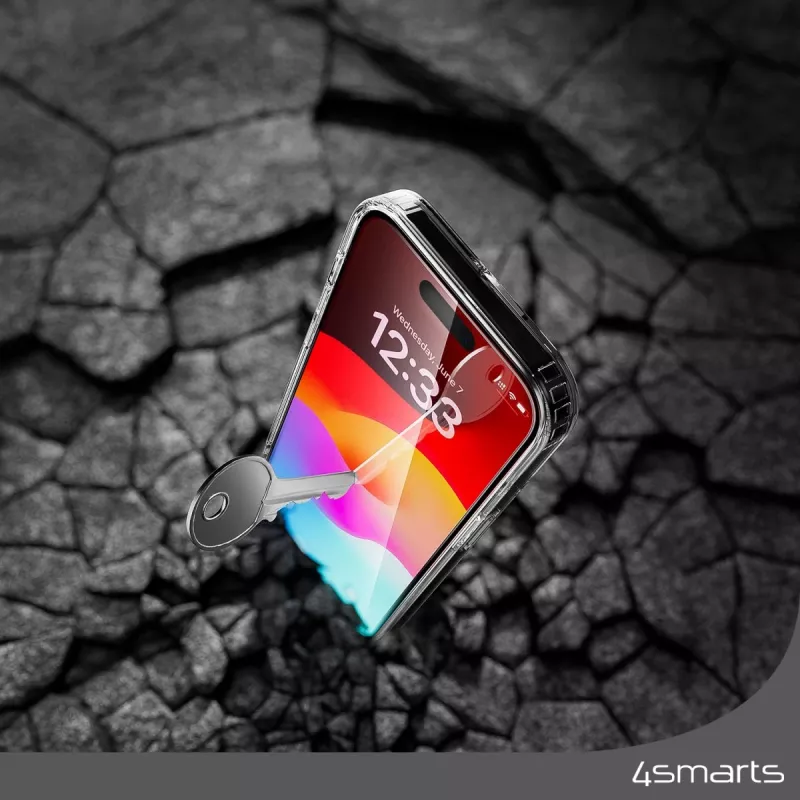 4smarts 540604 - puzdro - Apple - iPhone 15 Pro - 15,5 cm (6.1) - transparentné