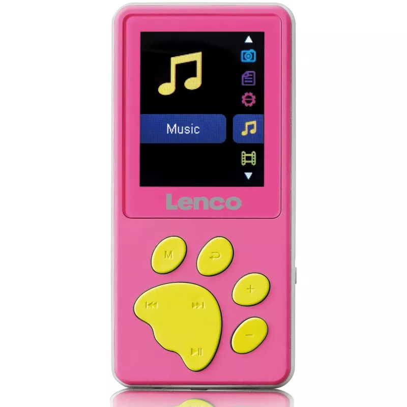 Lenco XEMIO-560PK MP3/MP4 prehrávač 8 GB ružový (XEMIO-560PK)