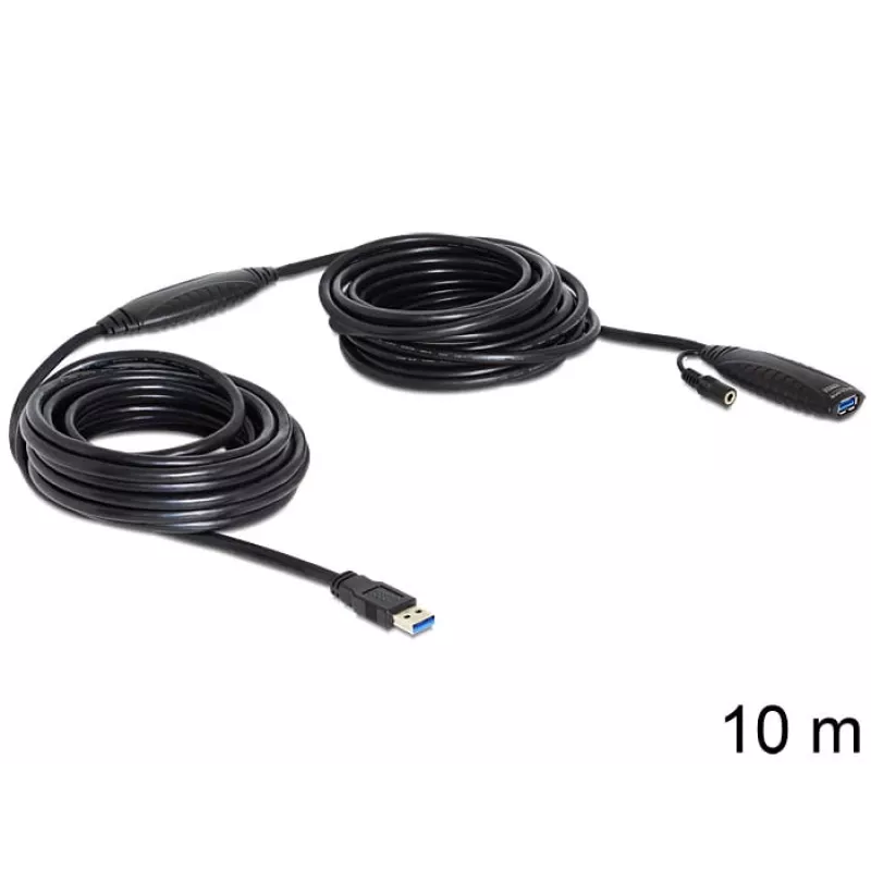 USB kábel DeLOCK USB3.0-A - USB3.0-A 10m