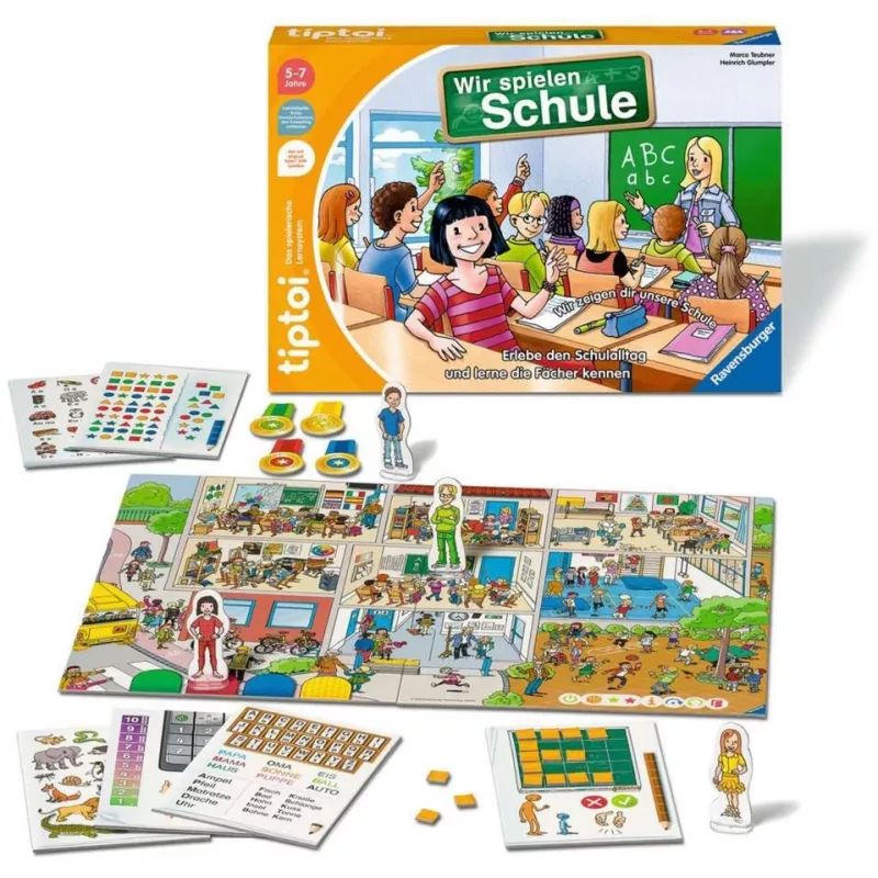 tiptoi Wir spielen Schule, spoločenská hra