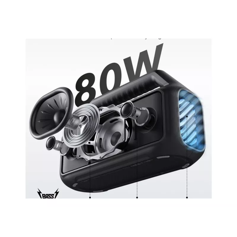 2.1 prenosný reproduktorový systém Soundcore Boom 2 80 W