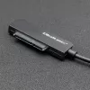 QOLTEC SATA adaptér 52269 pre 2,5-palcový disk na USB-C, podporuje až do 2 TB