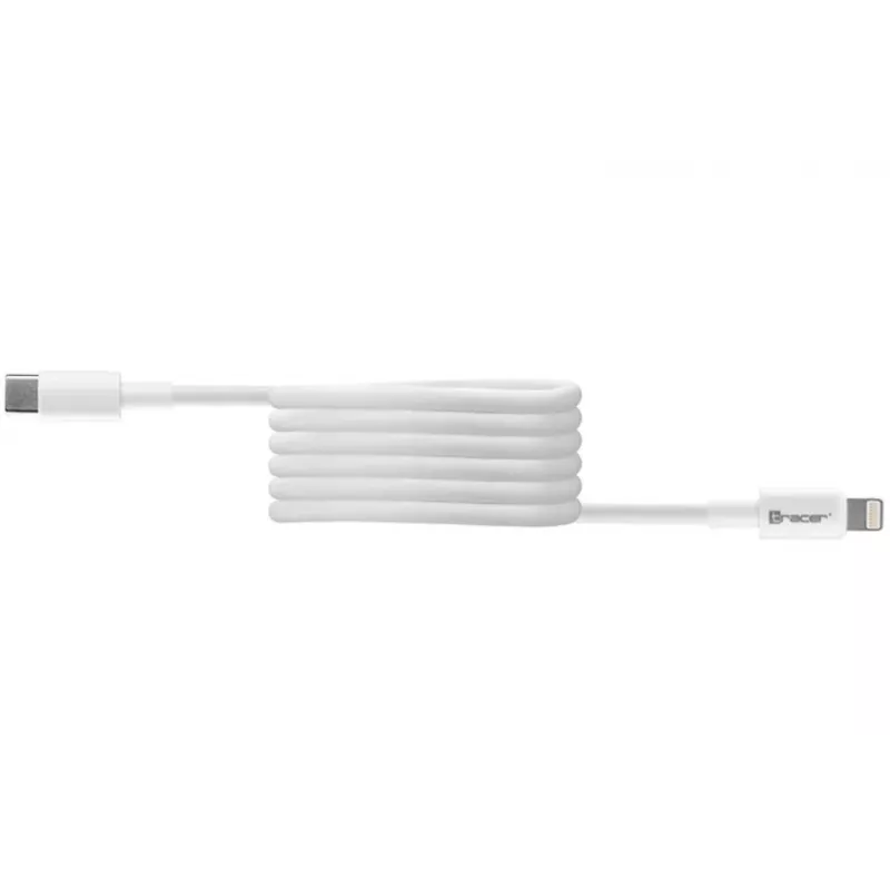 USB Type-C na Lightning kábel TRACER 47169, 1 m, konektor samec na konektor samec